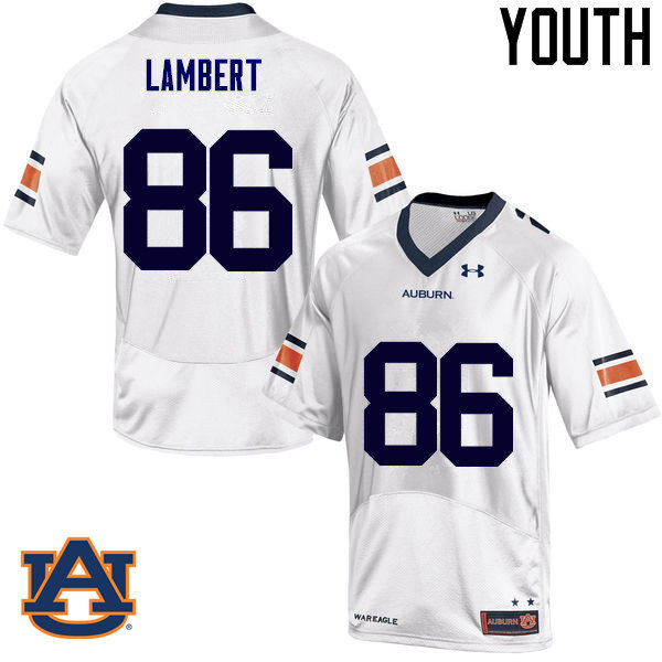 Youth Auburn Tigers #86 DaVonte Lambert College Football Jerseys Sale-White